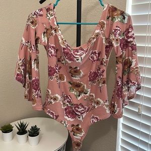 Floral bodysuit